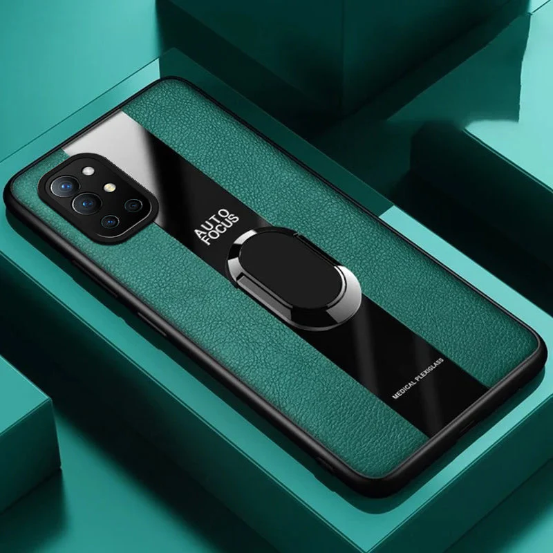Plexiglass Luxury Leather Ring Case - OnePlus - Image 28