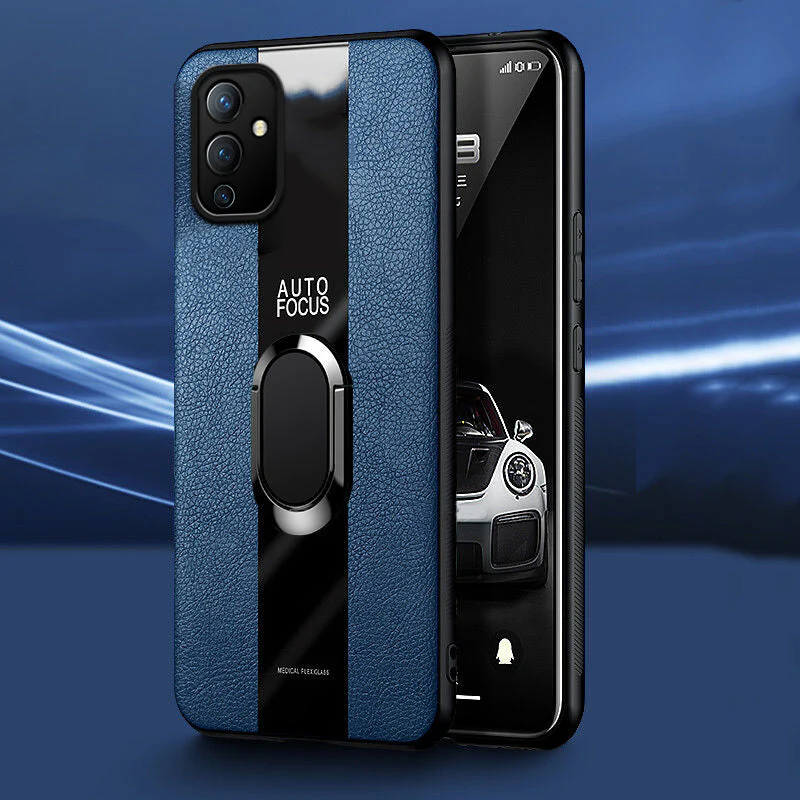 Plexiglass Luxury Leather Ring Case - OnePlus - Image 63
