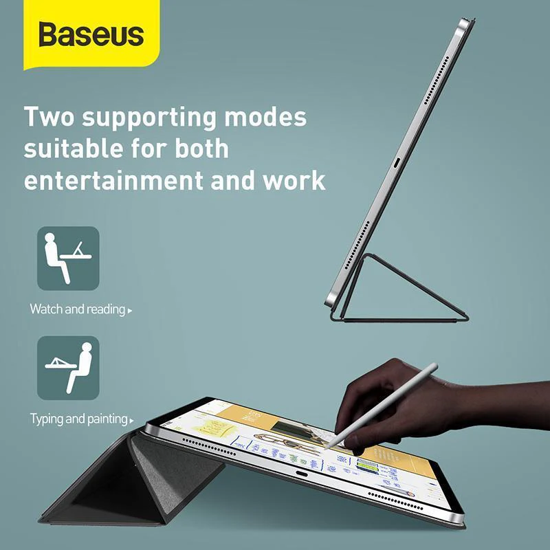 Baseus ® Simplism Magnetic Leather Case for iPad Pro - Image 24