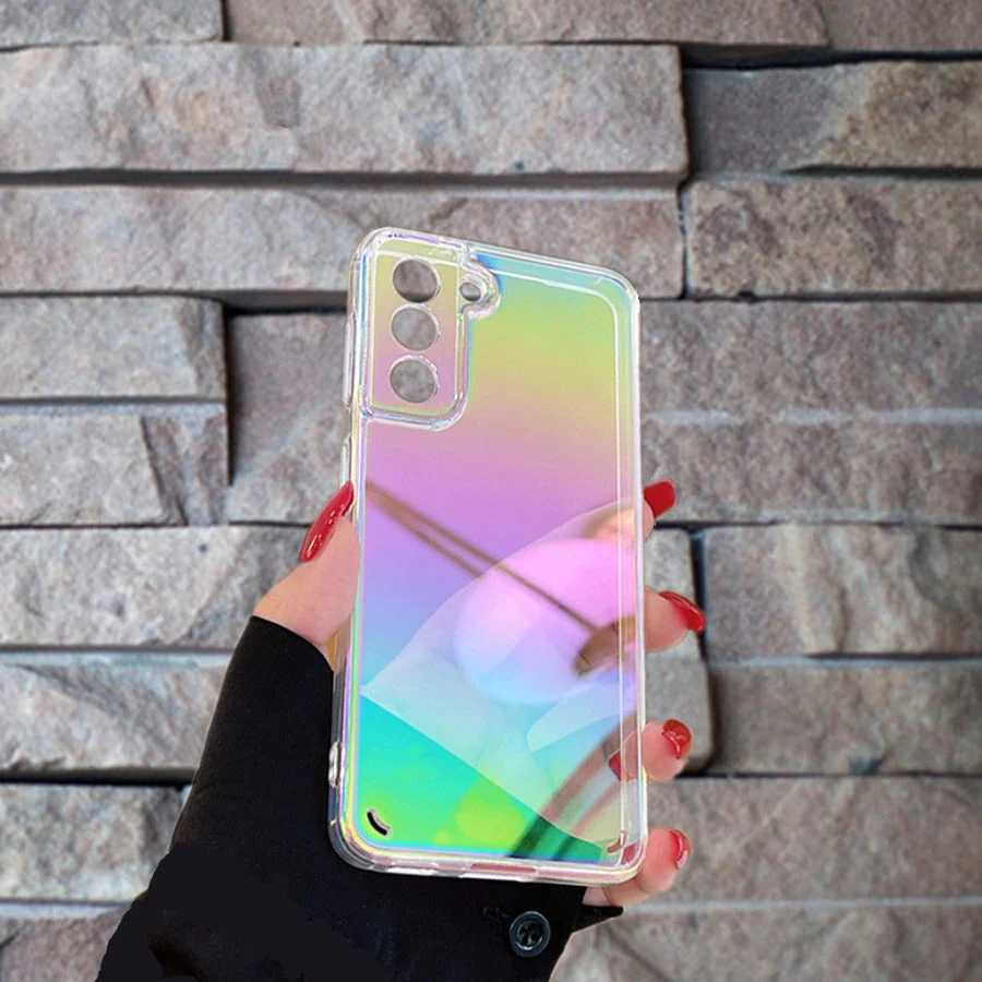 Galaxy S22 Series Gradient Aurora Clear Case - Image 4