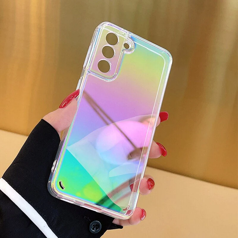 Galaxy S22 Series Gradient Aurora Clear Case - Image 5