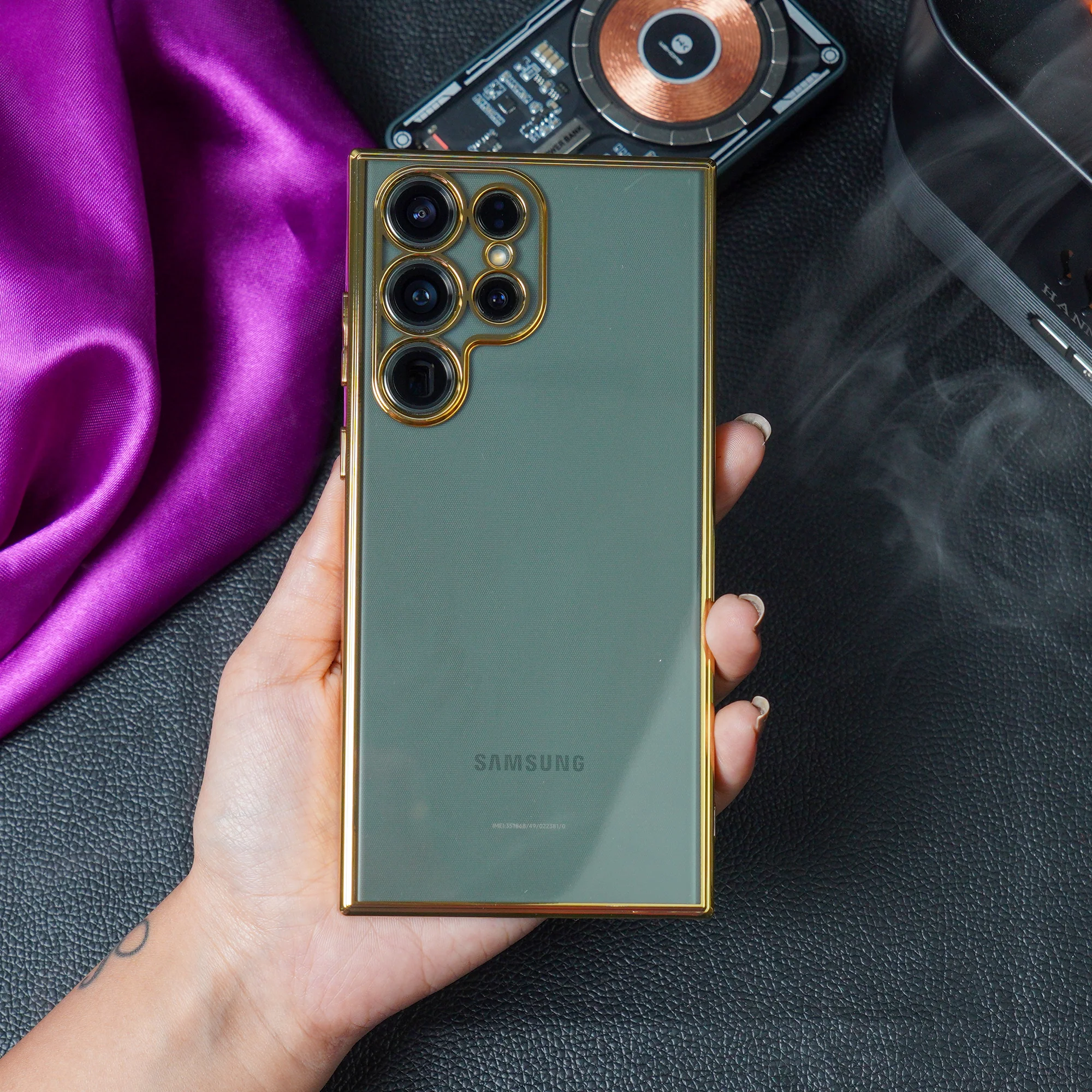 Galaxy S23 Electroplating Soft TPU Case - Image 11