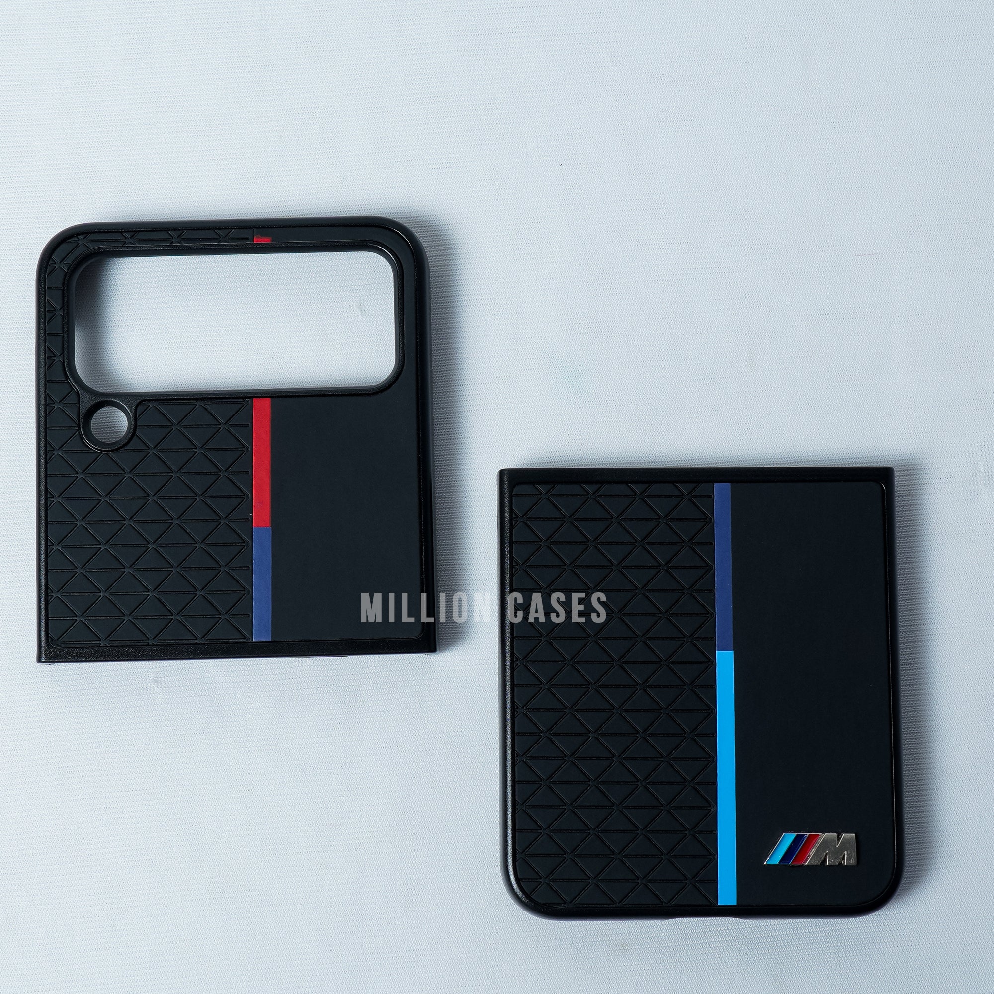Galaxy Z Series Embossed Triangle Textured Soft TPU Case - Image 3
