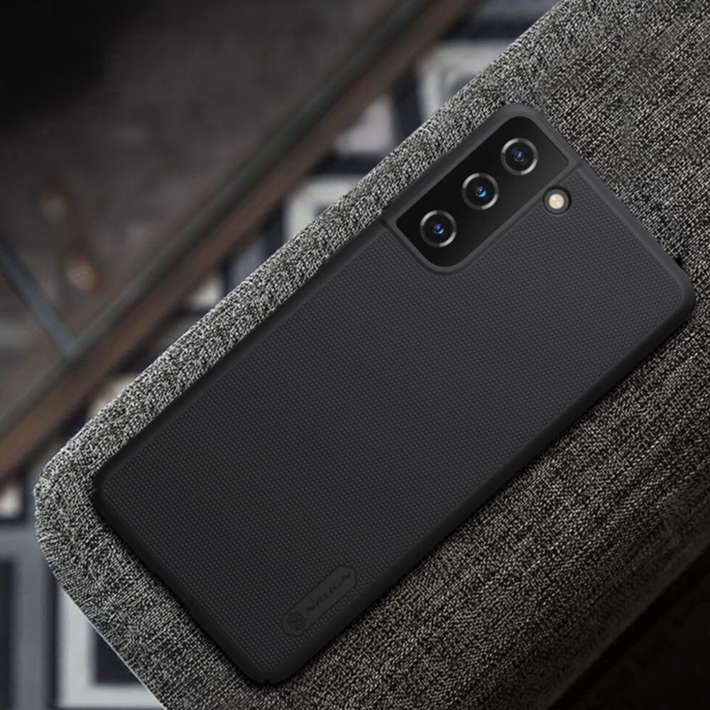 Galaxy Series Frosted Shield Case With Tempered Glass - Image 5