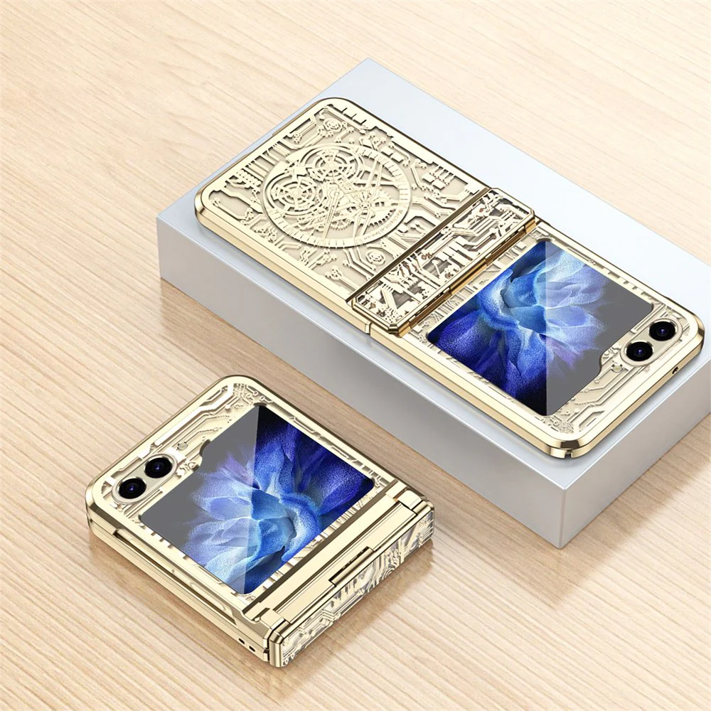 Galaxy Z Flip Series Mechanical Integrated Electroplating Case - Image 9