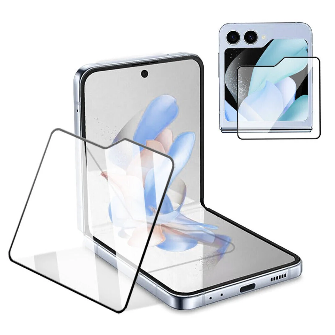 Galaxy Z Flip5 Tempered Glass Screen Protector - Image 3