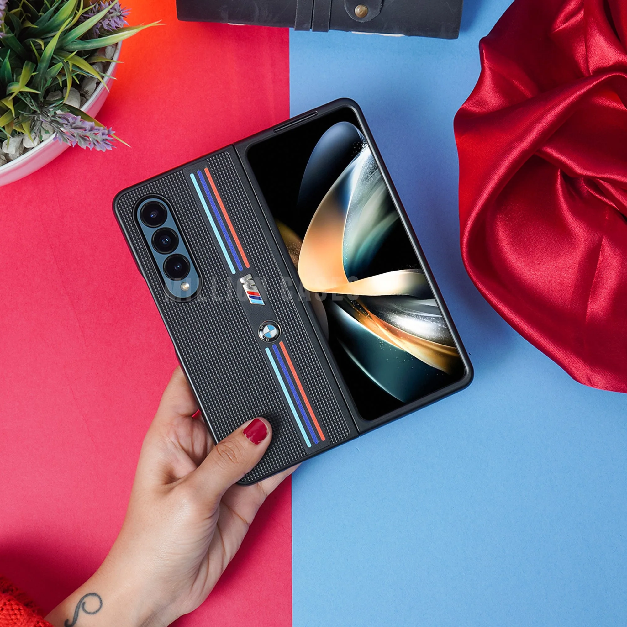 Galaxy Z Fold4 Motorsport Carbon Fiber Case - Image 11