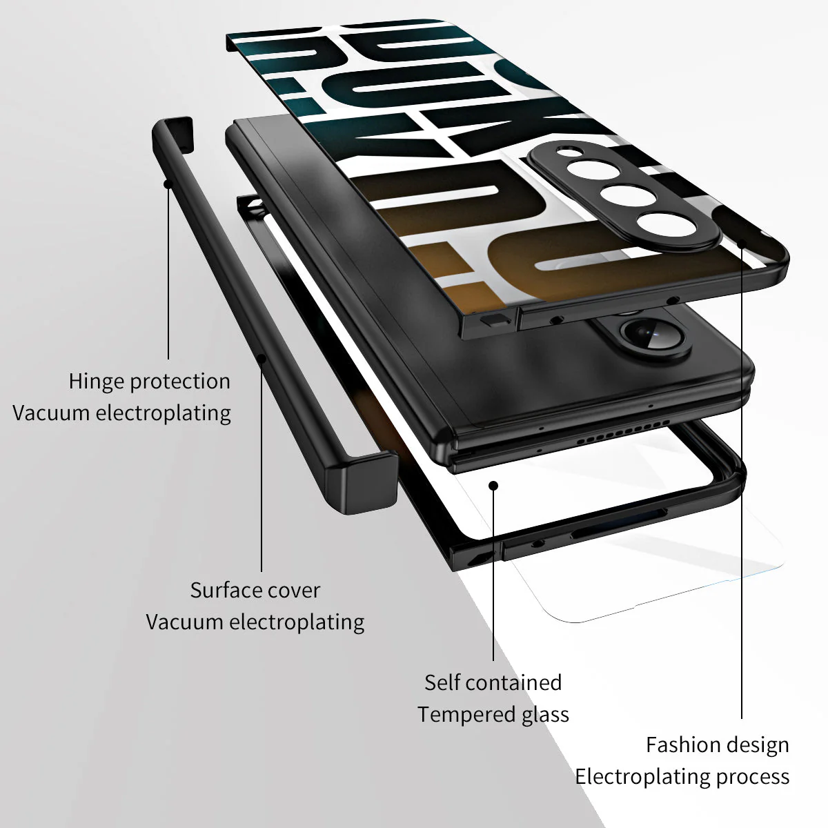 Galaxy Z Fold4 Premium Hinge Protection Case - Image 8