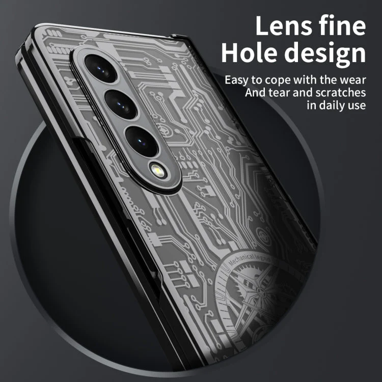 Galaxy Z Fold5 Mechanical Integrated Electroplating Case - Image 5