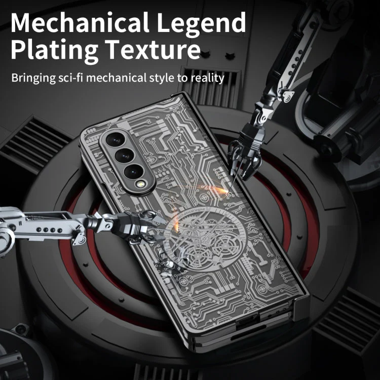 Galaxy Z Fold5 Mechanical Integrated Electroplating Case - Image 6