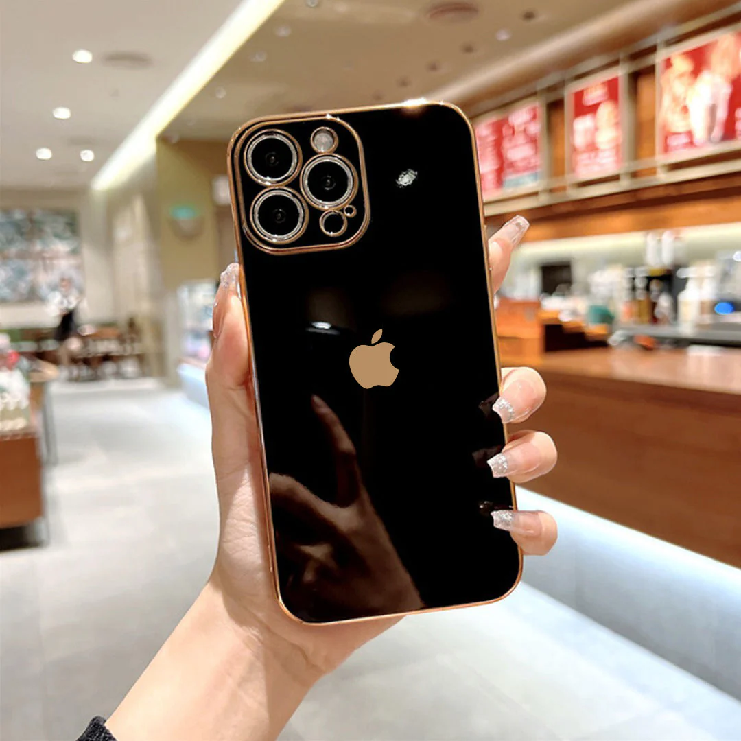 iPhone 12 Pro Max Soft Plating Camera Protection Case - Image 3