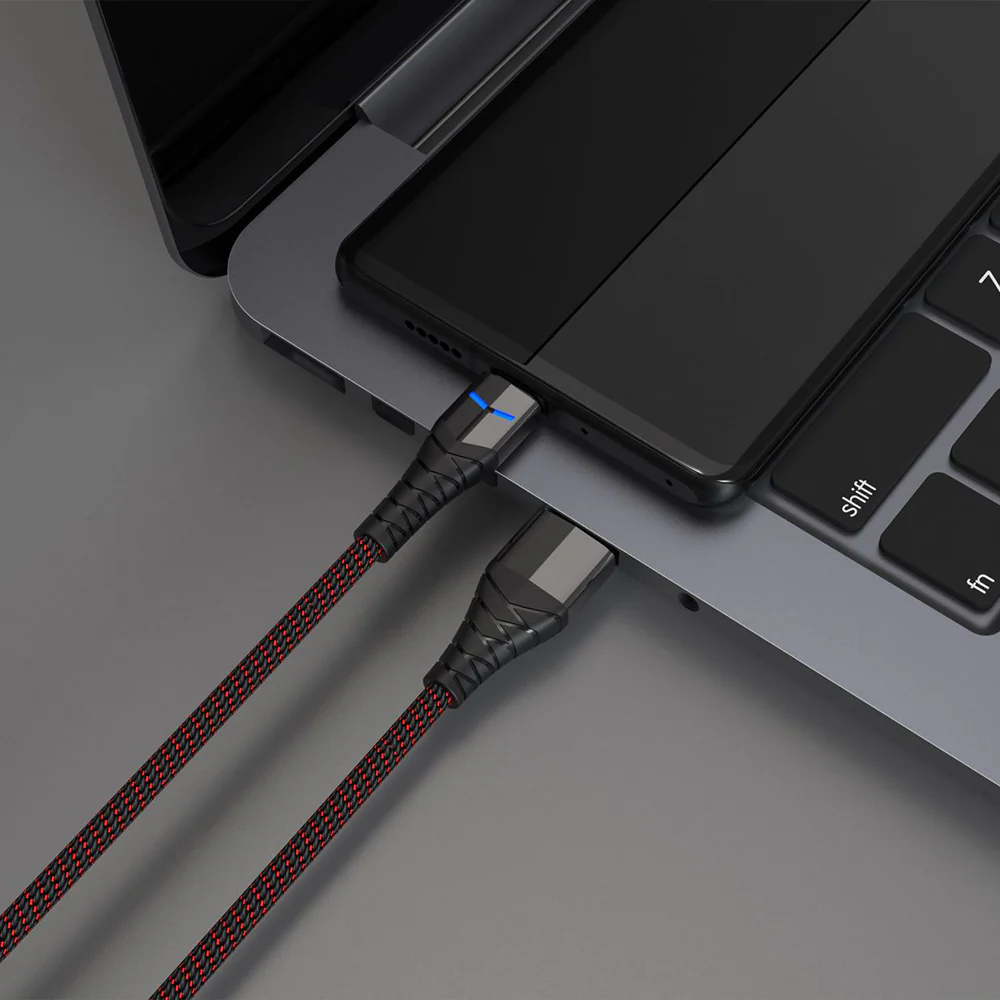 Million Cases Auto Disconnect Fast Charging Braided Type-C Cable - Image 8